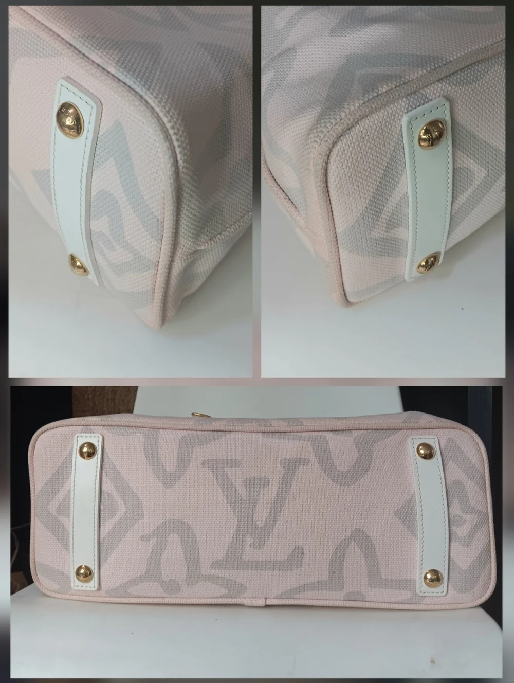 Louis Vuitton Tahitienne Cabas PM Pink Y2K Vintage Limited Edition Tote ✨ EUC - Picture 11 of 16